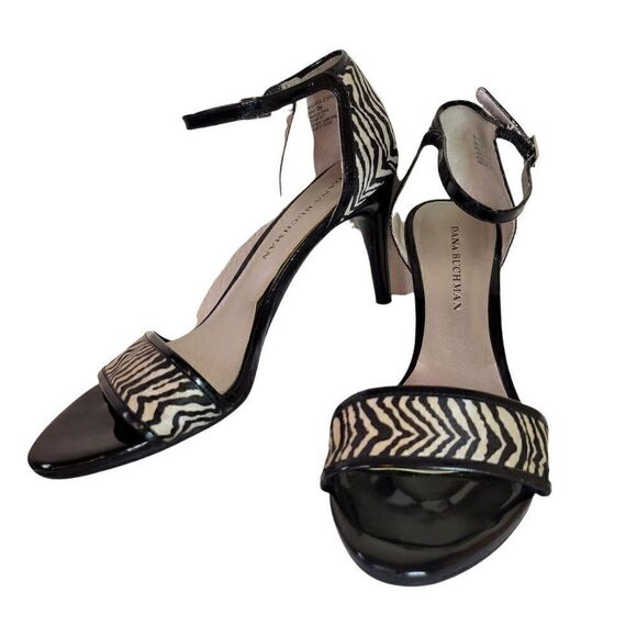 Dana Buchman Majorca Zebrasin Heels (Size 8M) - Picture 10 of 10